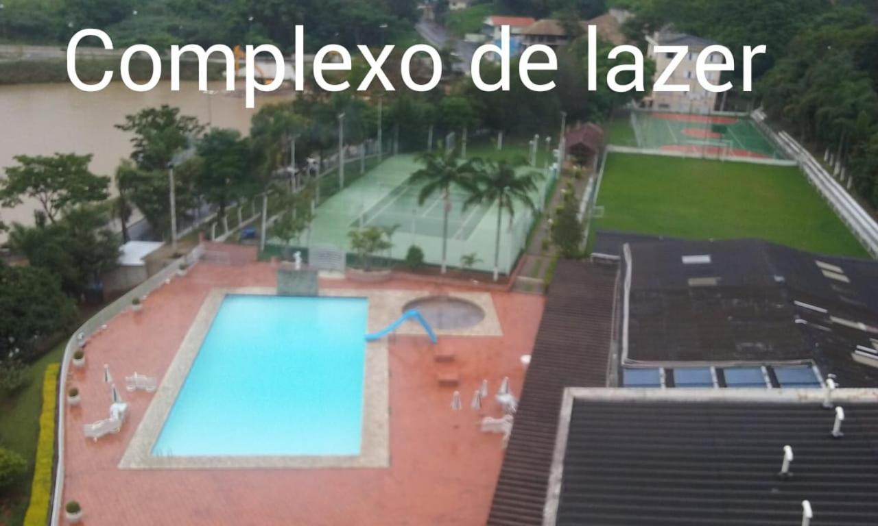 Flat Cavalinho Branco Com Piscina Aquecida 11M - 5 Min Da Praca Aparthotel Águas de Lindóia Exteriör bild